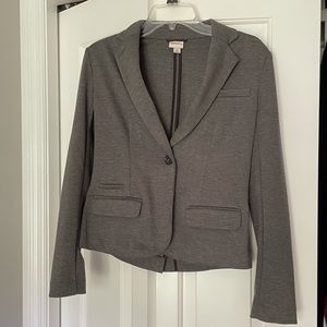 Gray woman’s blazer